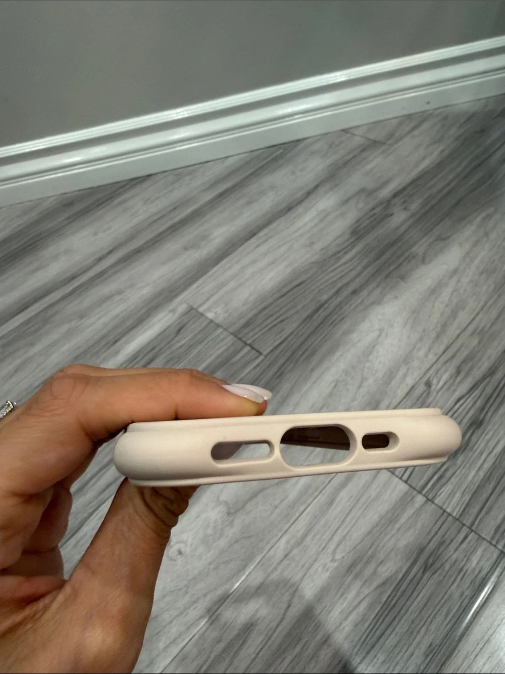 Casetify Beige Ripple Protective iPhone Case 16Pro